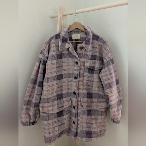 Universal Thread Jackets & Blazers - Univeral Thread Women's Plaid Shacket, Sz M